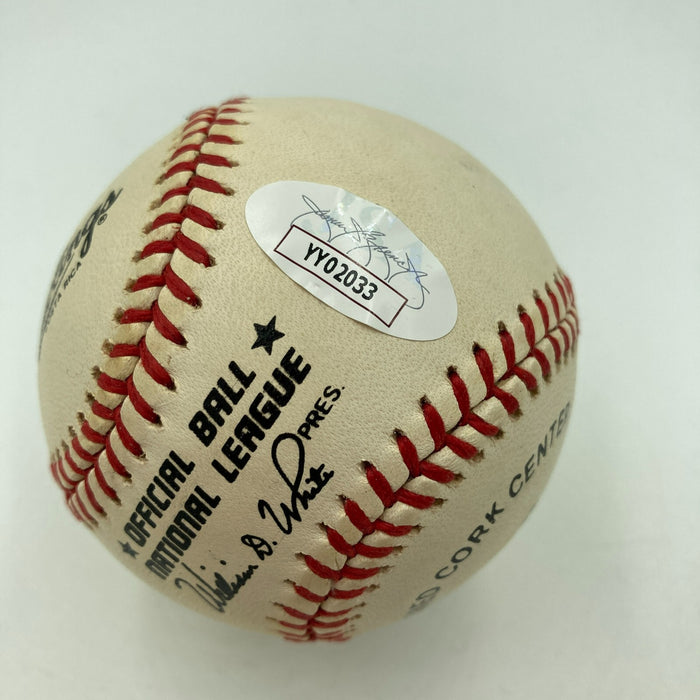 Bart Starr Signed National League Baseball Green Bay Packer NFL HOF JSA COA RARE