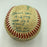 1979 Baltimore Orioles Opening Day Multi Signed Game Used Baseball JSA COA