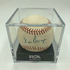 Beautiful Ken Boyer Single Signed Baseball PSA DNA Graded 9 MINT