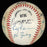 1976 Cincinnati Reds World Series Champs Team Signed Baseball JSA COA