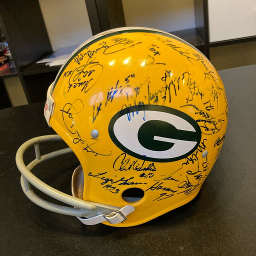 1989 Green Bay Packers Team Signed Autographed Full Size Helmet