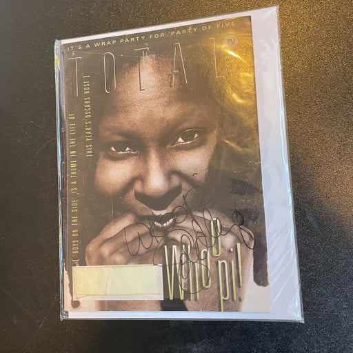 Whoopi Goldberg Signed Autographed Magazine Movie Star