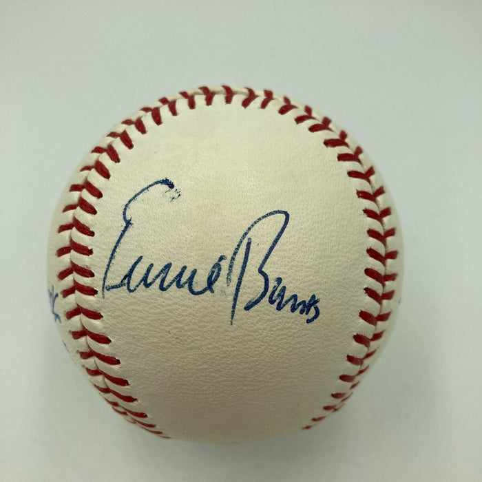 Beautiful Ernie Banks Leo Durocher 1968 Chicago Cubs Multi Signed Baseball