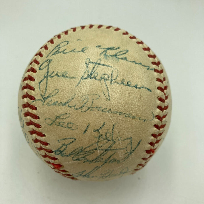 Ted Williams 1956 Boston Red Sox Team Signed Official American League Baseball