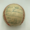 Ted Williams 1956 Boston Red Sox Team Signed Official American League Baseball