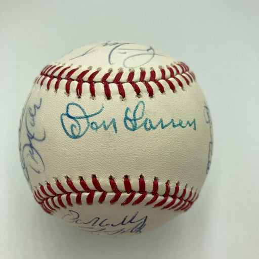 Don Larsen David Cone New York Yankees Legends Multi Signed Baseball