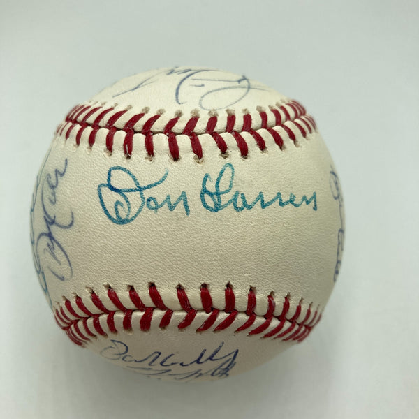 Don Larsen David Cone New York Yankees Legends Multi Signed Baseball