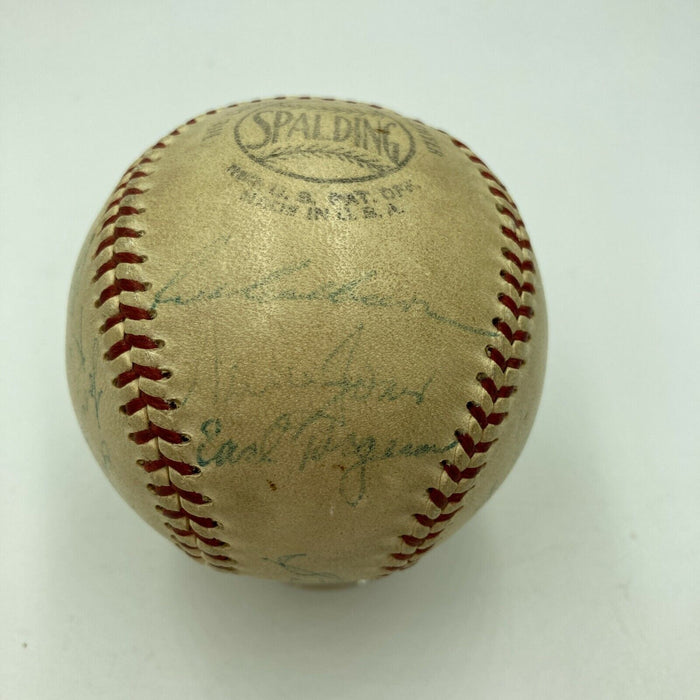 1954 Philadelphia Phillies Team Signed National League Baseball Richie Ashburn