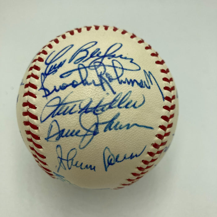 Beautiful 1966-67 Baltimore Orioles Team Signed Baseball JSA COA