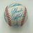 Vintage 1986 New York Mets World Series Champs Team Signed Baseball JSA COA