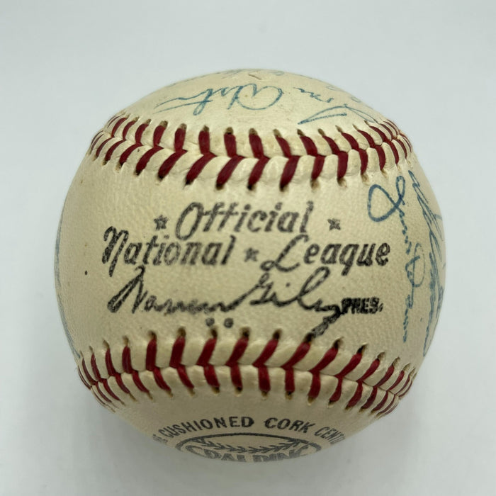 1957 St. Louis Cardinals Team Signed National League  Baseball JSA