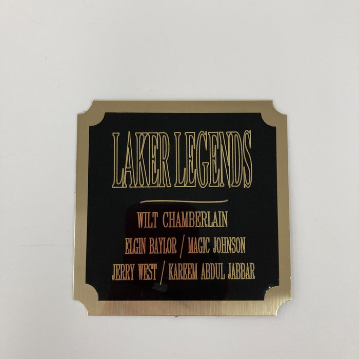 Wilt Chamberlain "HOF 1978" Los Angeles Lakers Legends Signed Jersey JSA & PSA