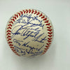 Mickey Mantle New York Yankees HOF Legends Multi Signed Baseball 28 Sigs JSA COA