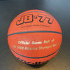 Hakeem Olajuwon Signed Official 1996 Olympics Game Basketball Beckett COA