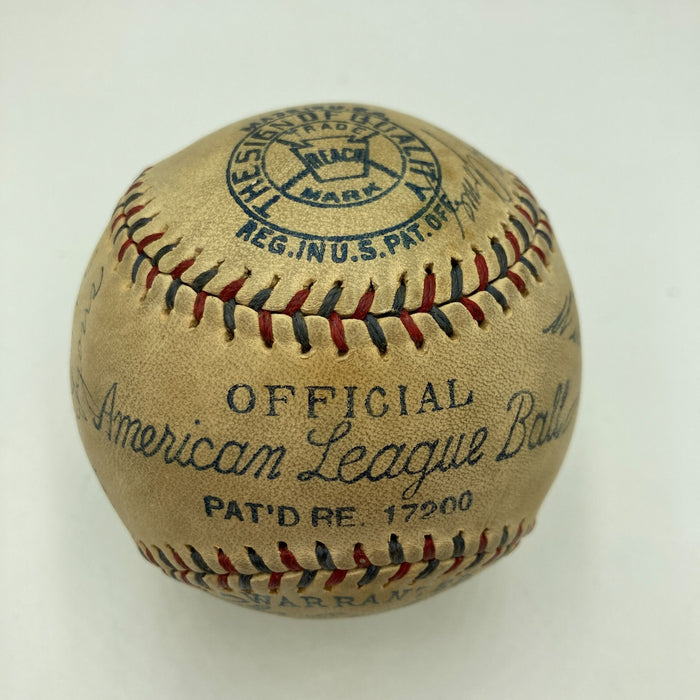 Babe Ruth & Lou Gehrig 1933 First All Star Game Signed Baseball JSA COA
