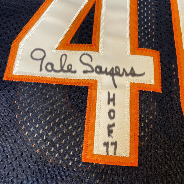 Gale Sayers HOF 1977 Signed Authentic Chicago Bears Jersey JSA COA