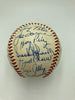 Beautiful 1967 All Star Game Team Signed Baseball Roberto Clemente 25 Sigs JSA