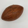 1962 Green Bay Packers NFL Champs Team Signed Football PSA DNA