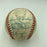 Willie Mays 1972 New York Mets Team Signed National League Baseball