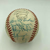 Willie Mays 1972 New York Mets Team Signed National League Baseball