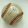 Tommy Lasorda Signed Game Used Baseball & Photo To National Anthem Singer JSA