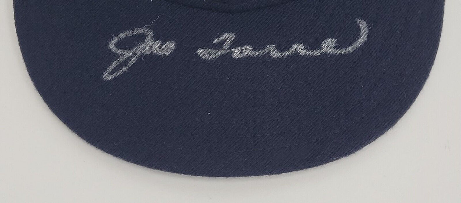 Joe Torre Signed New York Yankees 1996 World Series Hat Beckett Certified