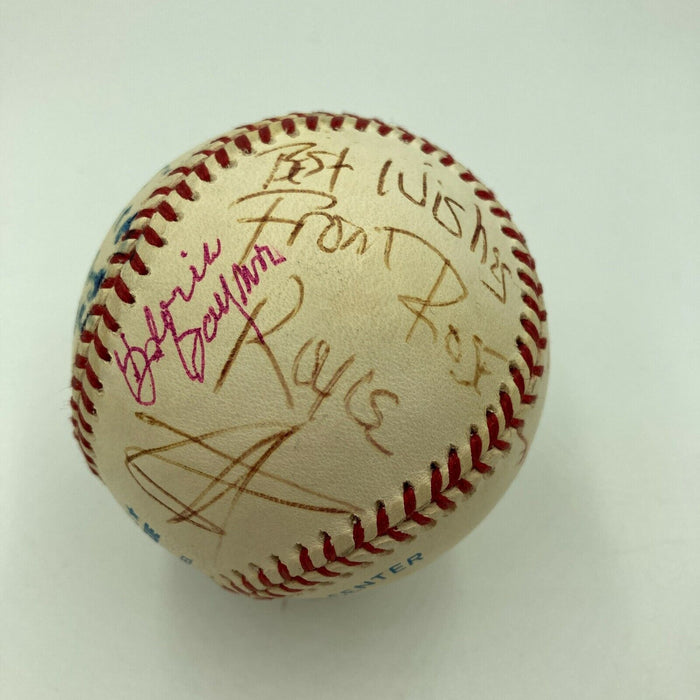 Peaches & Herb Gloria Gaynor France Joli Rose Royce Vickie Sue Signed Baseball