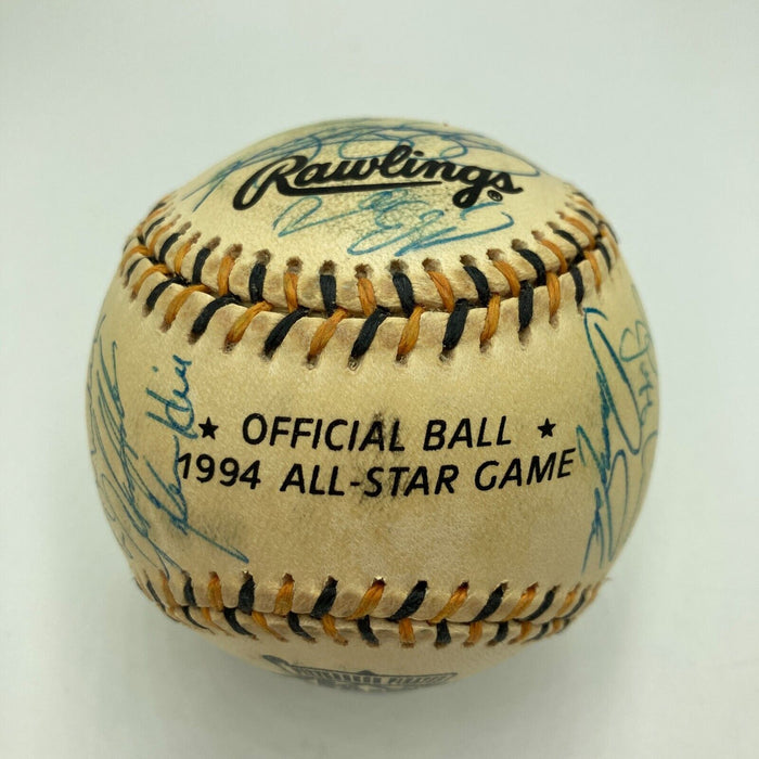 1994 All Star Game National League Team Signed Baseball Barry Bonds PSA DNA COA