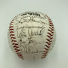 1989 San Francisco Giants NL Champs Team Signed Baseball With Willie Mays