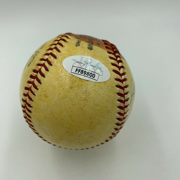 Juan Marichal 1960 Rookie Playing Days Signed National League Baseball JSA COA