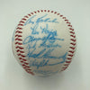 Vintage 1986 New York Mets World Series Champs Team Signed Baseball JSA COA