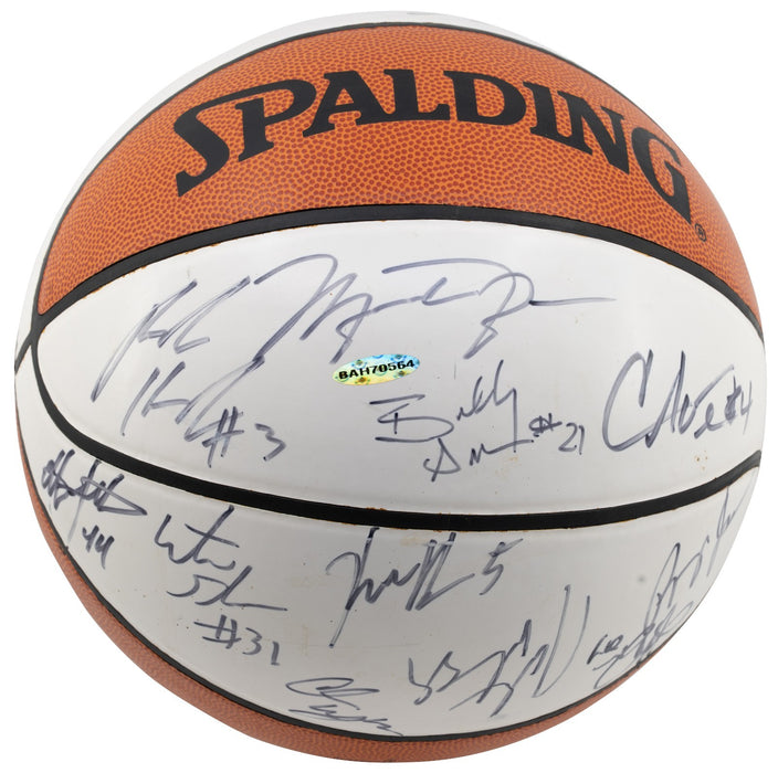 Michael Jordan 2001-02 Washington Wizards Team-Signed Basketball UDA & JSA COA