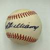 Ted Williams Signed Vintage American League (Lee Macphail) Baseball PSA DNA