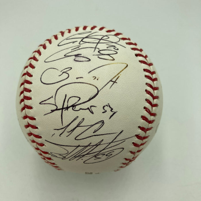 2012 San Francisco Giants World Series Champs Team Signed W.S. Baseball JSA COA