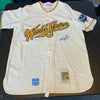 Beautiful Mike Schmidt 1980 W.S. MVP Signed Official World Series Jersey Steiner