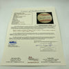 2002 Anaheim Angels World Series Champs Team Signed W.S. Baseball With JSA COA