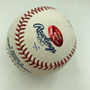 RARE Stan Musial "U.S. Navy 1945 Pearl Harbor" WW2 Signed Baseball PSA DNA COA