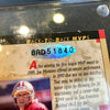 Joe Montana Signed 1995 Upper Deck Football Card UDA COA