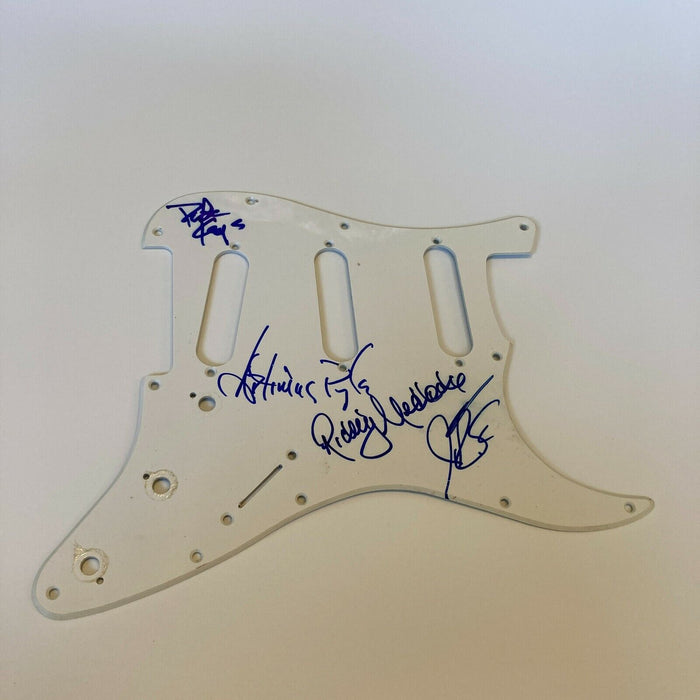 Lynyrd Skynyrd Band Signed Guitar Pick 4 Sigs Artimus Pyle Medlocke Van Zant JSA