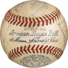 Historic 1935 Detroit Tigers World Series Champs Team Signed Baseball PSA DNA