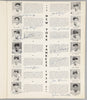 1936 New York Yankees Team Signed World Series Program 51 Sigs Lou Gehrig PSA