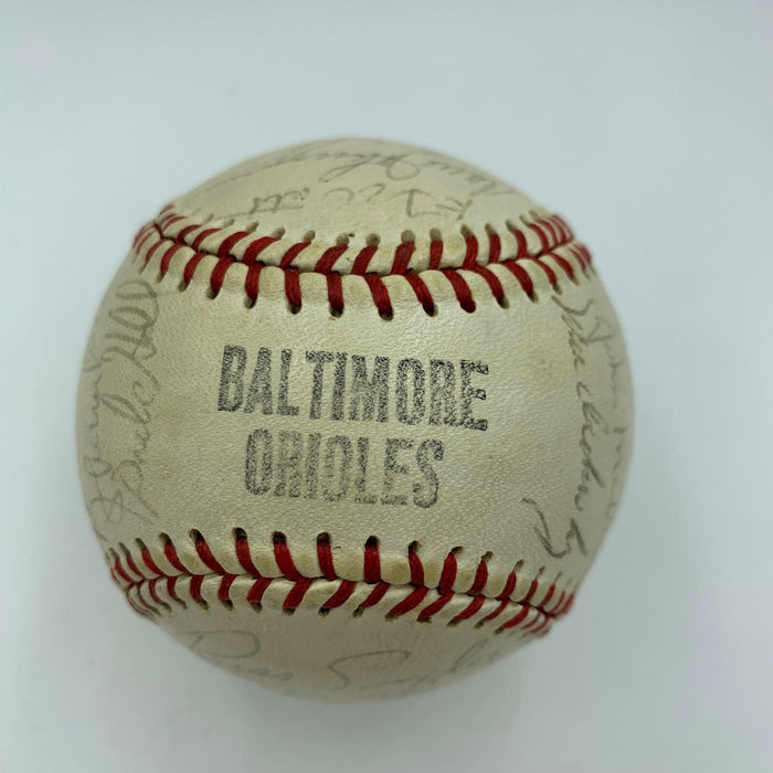 1966 Baltimore Orioles World Series Champs Team Signed Baseball