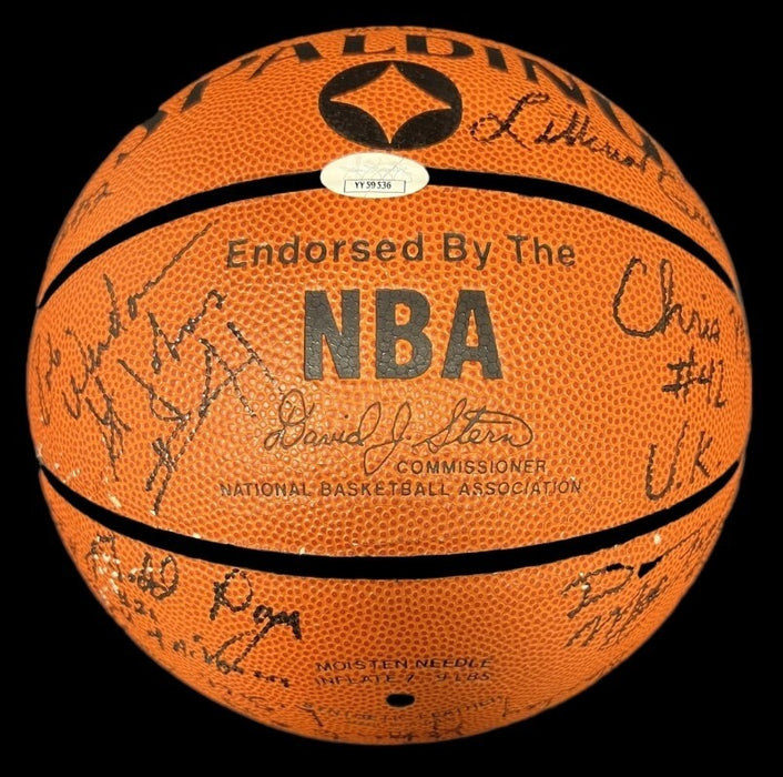 1988 McDonalds High School All American Team Signed Basketball JSA COA
