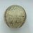 1930 Philadelphia Athletics A's World Series Champs Team Signed Baseball JSA COA