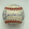 1997 New York Yankees Team Signed Baseball Derek Jeter Mariano Rivera JSA COA