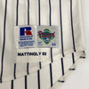 Don Mattingly Signed 1992 New York Yankees Game Model Russell Jersey JSA COA