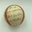 Ernie Banks Signed Heavily Inscribed Career STAT Baseball Reggie Jackson COA