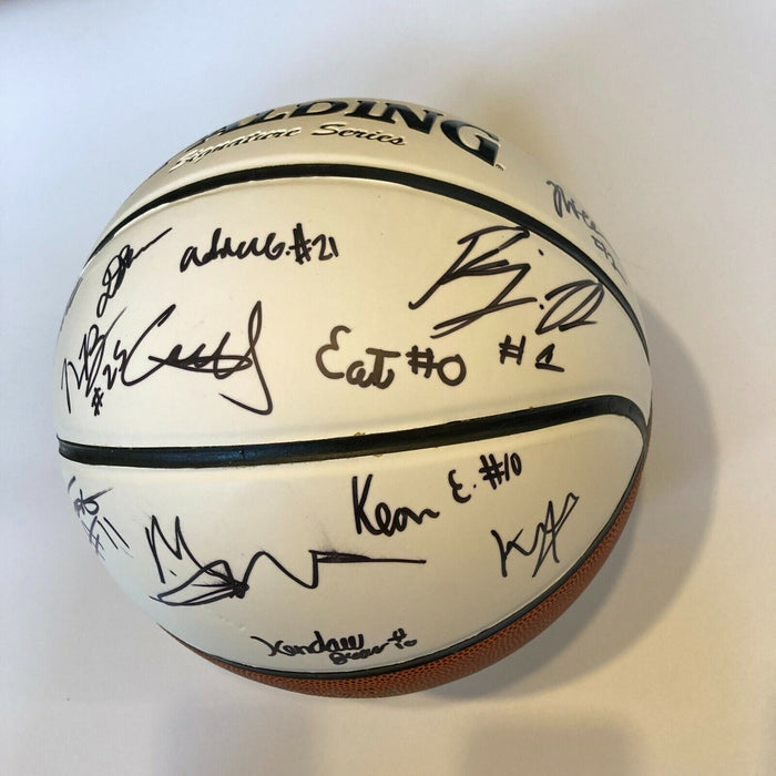 2020 NBA Rookies Multi Signed Spalding Basketball
