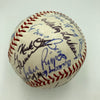 Chicago Cubs & White Sox Legends Signed Baseball Ernie Banks Nellie Fox JSA COA
