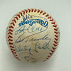 1962 New York Yankees W.S. Champs Team Signed Baseball Mickey Mantle JSA COA